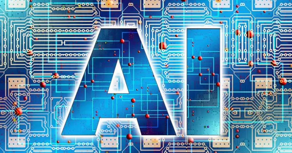 Zu sehen ist die Abkürzung A.I. für Artificial Intelligence